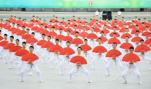武当太极功夫扇养生 武当太极功夫扇养生